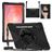 Mobigear SureGrip XGuard Samsung Galaxy Tab S11 Ultra Kova muovi / Silikoni Suojakuori + Kynänpidike + Olkahihna + Teline - Musta