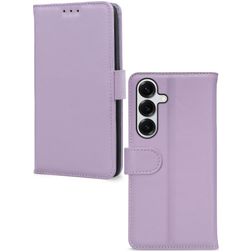Mobilize Premium Gelly Samsung Galaxy S25 Funda tipo libro Cartera - Morado