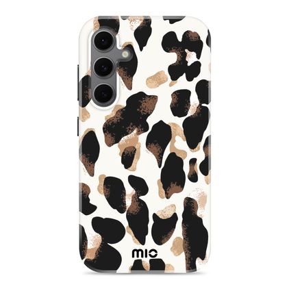MIO Samsung Galaxy S24 FE MagSafe Fodral Hårdplast Skal - Leopard