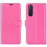 Mobigear Classic Sony Xperia 5 II Cover a libro portafoglio - Magenta