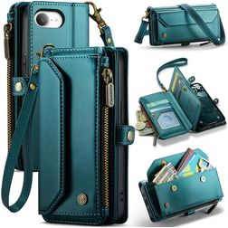 CaseMe C36 iPhone 17e Plånboksfodral med sedelfack - Blå