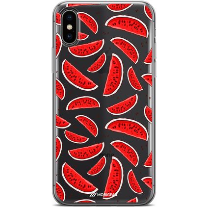 Mobigear iPhone XS Max TPU flexível Capa traseira - Watermelon
