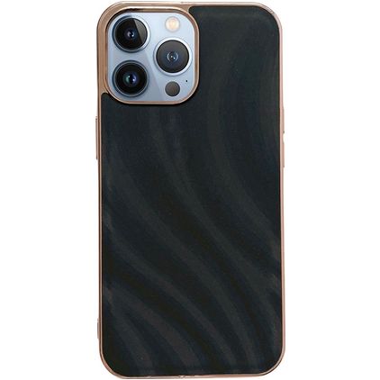 Mobigear Wavy iPhone 14 Pro Max Hardcase Back cover - Nero