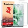 GrizzlyCoat OPPO Reno 12 Pro Hidrogel TPU Protector de pantalla - Compatible con fundas (pack de 2)