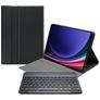 Mobilize Detachable Bluetooth Keyboard Samsung Galaxy Tab S9 FE Lompakkokotelo näppäimistöllä (QWERTY) - Musta