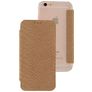 Mobilize Slim Gelly iPhone 6s Cover a libro - Snake Creamy Rose