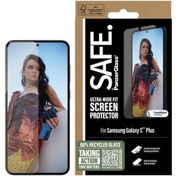 SAFE by PanzerGlass Ultra-Wide-Fit Samsung Galaxy S25 Plus Tempered Glass Screen Protector - Case Friendly