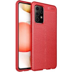 Mobigear Luxury Samsung Galaxy A72 TPU flexible Carcasa - Rojo