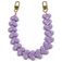 Mobigear Plastic Heart Universal Adjustable Phone Cord - Pastel Purple
