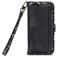 Mobilize Magnet Zipper iPhone 13 Pro Max Funda tipo libro 2 en 1 con carcasa extraíble Cartera - Negro