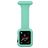 Mobigear Clip Case Bracelete Relógio de enfermagem Alfinete para Apple Watch - 46/45/44 mm - Verde menta