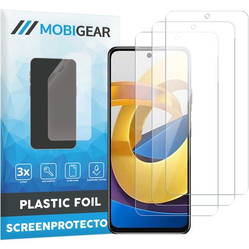 Mobigear POCO M4 Pro 5G Ochrana displeje Fólie - kompatibilní s pouzdry (3 ks)