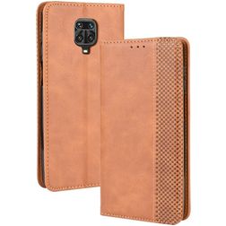 Mobigear Sensation Xiaomi Redmi Note 9S Funda tipo libro Cartera - Coñac