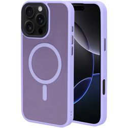 Mobiparts Hardcover iPhone 16 Pro Max MagSafe Hardcase Back cover - Satin Lila