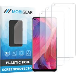 Mobigear OPPO A54 5G Protezione schermo in pellicola - Compatibile con le cover (confezione da 3)
