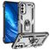 Mobigear Armor Ring Samsung Galaxy M23 Hardcase Back cover Antiurto con anello - Argento