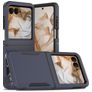 Mobigear Heavy Armor Motorola Razr 50 Hardcase Back cover Antiurto - Blu scuro
