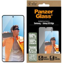 PanzerGlass Ultra-Wide Fit Samsung Galaxy S25 Edge Härdat glas Skärmskydd - Skalvänligt
