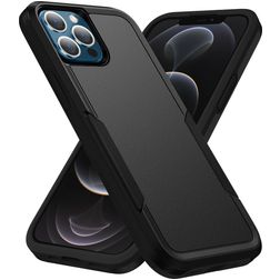 Mobigear Heavy Armor iPhone 14 Pro Max Plástico rígido Capa traseira Antichoque - Preto