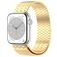 Mobigear London Steel Apple Watch Strap Magnetic closure - 49/46/45/44 mm - Gold