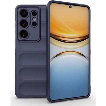 Mobigear Bumpy Samsung Galaxy S26 Ultra Fleksibel TPU Bagsidecover - Mørkeblå