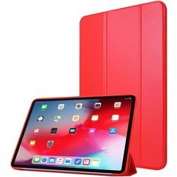 Mobigear Tri-Fold Gel iPad Pro 11 pollici (2022) TPU / Poliuretano (PU) Cover a libro - Rosso