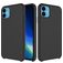 Mobigear Rubber Touch iPhone 11 Silikon Etui plecki - Czarny