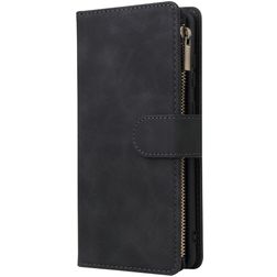 Mobigear Zipper Samsung Galaxy Note 10 Lite Plånboksfodral med sedelfack - Svart