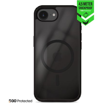 Striker X-Core Xtreme Impact iPhone 16e MagSafe Tvrdý plast Zadní kryt odolný proti nárazům - Černá