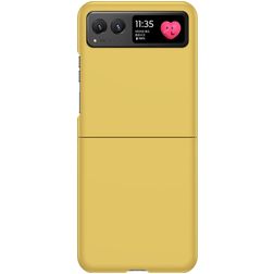 Mobigear Colors Motorola Razr 40 Hard Case Back cover - Yellow