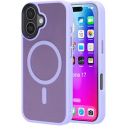 Mobiparts Hardcover iPhone 17 MagSafe Fodral Hårdplast Skal - Satin Lila