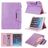 Mobigear Luxury iPad 9 (2021) Pungetui + Stylus-holder - Lilla