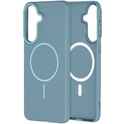 Mobiparts Slim Line Samsung Galaxy A57 MagSafe Hard Case Back cover - Sage Green