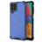 Mobigear Honeycomb Samsung Galaxy M33 Plástico rígido Capa traseira Antichoque - Azul