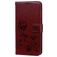 Mobigear Roses Samsung Galaxy A10 Funda tipo libro Cartera - Marrón