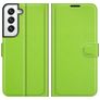 Mobigear Classic Samsung Galaxy S22 Pungetui med Seddelrum - Grøn