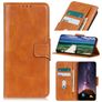 Mobigear Classy iPhone 13 Pro Max Pungetui med Seddelrum - Cognac