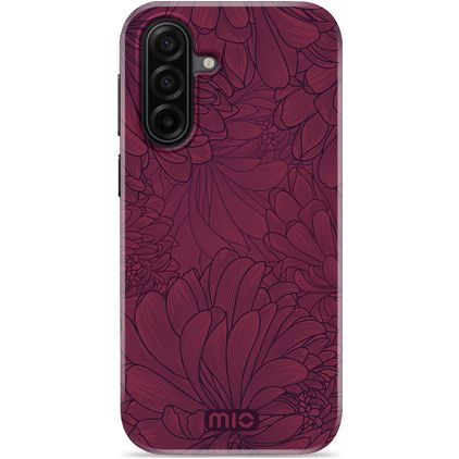 MIO Samsung Galaxy A17 MagSafe Plástico rígido Capa traseira - Berry Blooms
