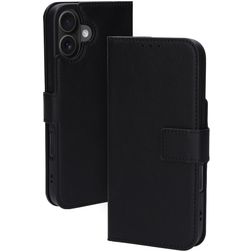 Mobiparts Classic Wallet MagSafe iPhone 16 Plus Lompakkokotelo + Setelitasku - Musta