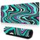 Mobigear Anti-Slip Podkładka pod mysz - 40 x 90 cm - Abstract Fluid 16