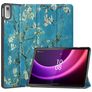 Mobigear Tri-Fold Lenovo Tab P11 Gen 2 Lompakkokotelo - Almond Blossoms