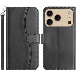 Mobigear S Line iPhone 18 Pro Wallet case - Black