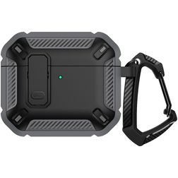 Mobigear Armor Clip Capa rígida para Apple AirPods 4 - Preto