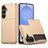 Mobigear Card Samsung Galaxy S26 Plus Hard Case Back cover Shockproof with Card Holder - Gold