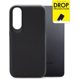 My Style Tough Samsung Galaxy S25 Edge Tvrdý plast Zadní kryt odolný proti nárazům - Černá