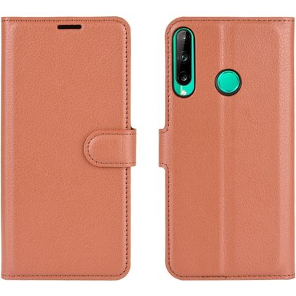 Mobigear Classic Huawei P40 Lite E Funda tipo libro Cartera - Marrón