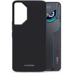 Mobilize Rubber Gelly Nubia Neo 3 GT Joustava TPU Suojakuori - Musta