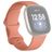 Mobigear Sport Dual Silikoni Fitbit Sense Ranneke Tappikiinnitys - Oranssi