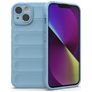 Mobigear Bumpy iPhone 14 Flexibel TPU Skal - Blå