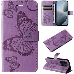 Mobigear Butterfly Xiaomi 14T Cover a libro portafoglio - Viola